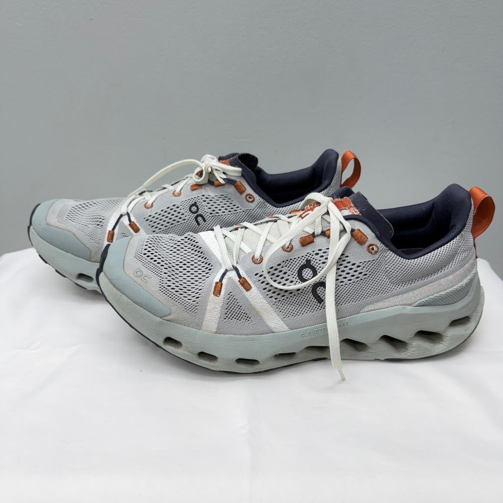 On Cloud OC cloudsurfer‎ trail running athletic shoes men's 11.5 aloe mineral - Picture 2 of 9